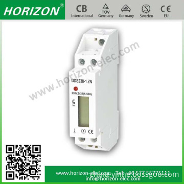 din rail energy meter DDS238-1 ZN 1 module 18mm width small size energy meter LCD/Register display